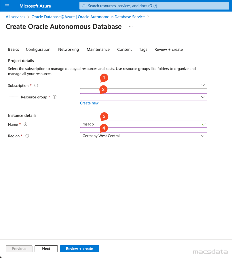 Create ADB Basics